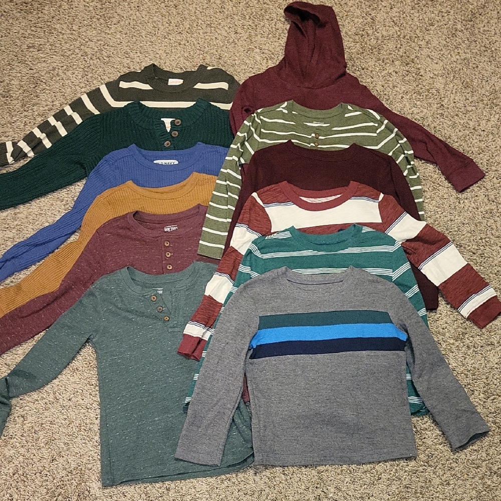 Boys' Long-Sleeved Shirt Bundle